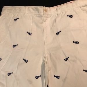 Izod size 42 shorts white with lobster